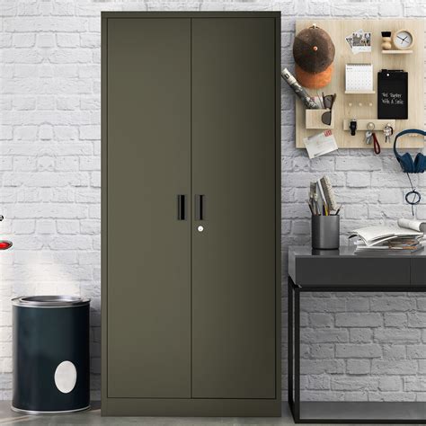 steel storage cabinet with doors|metal storage cabinet with shelves.